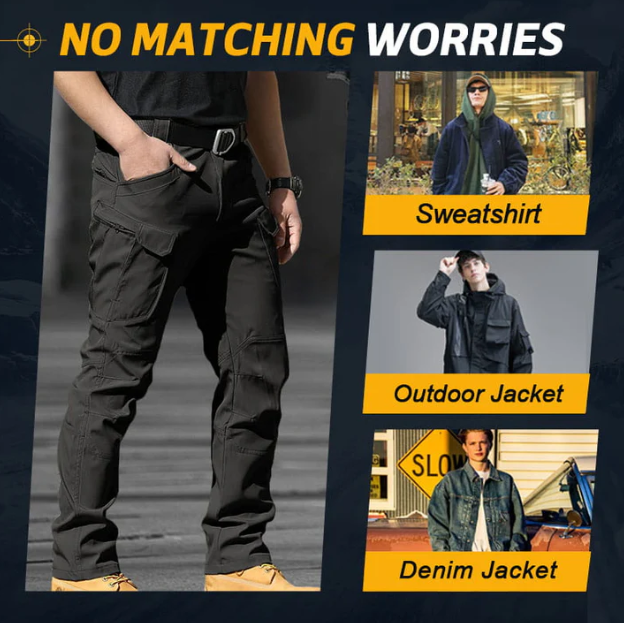 Men's Insulated Waterproof Winter Hiking Trousers