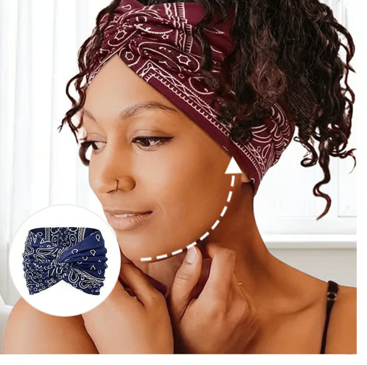 Vintage-Inspired Twist Front Hairband