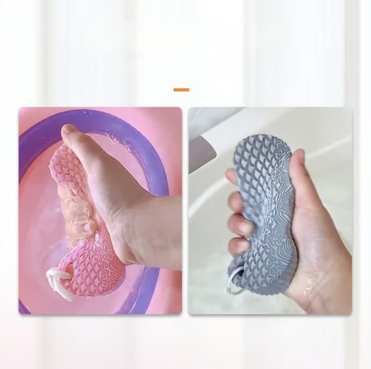 Ultra-Soft Daily Renewal Bath Sponge Set