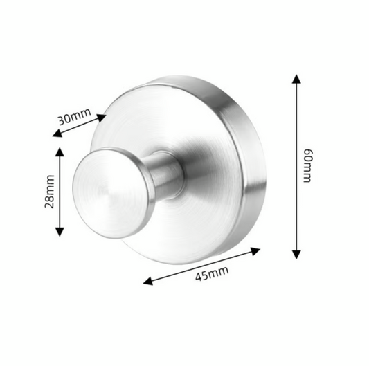 Enhanced Twist-Lock Stainless Steel Suction Hooks