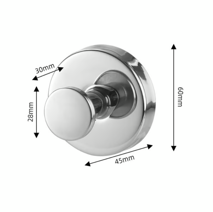 Enhanced Twist-Lock Stainless Steel Suction Hooks