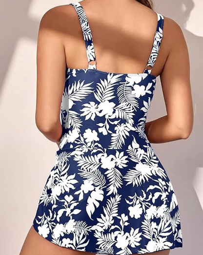 Women’s Shaping Tie-Front One-Piece Swimsuit