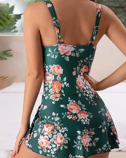Women’s Shaping Tie-Front One-Piece Swimsuit