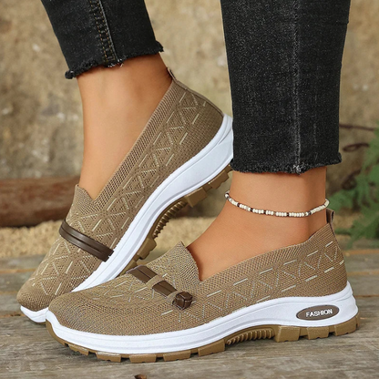 Women's Breathable Arch Support Slip-On Trainers