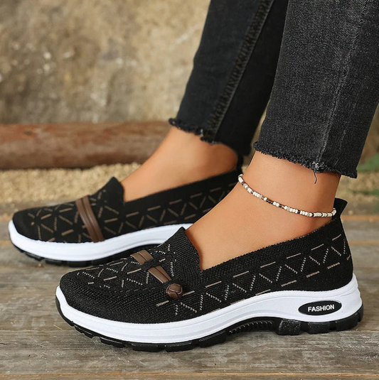 Women's Breathable Arch Support Slip-On Trainers