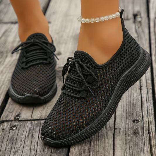 Women's Breathable Mesh Walking Trainers