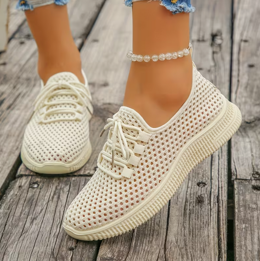 Women's Breathable Mesh Walking Trainers