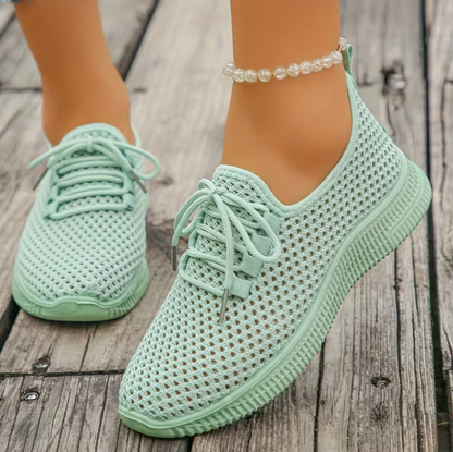 Women's Breathable Mesh Walking Trainers
