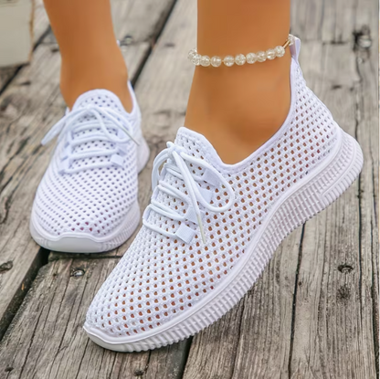 Women's Breathable Mesh Walking Trainers