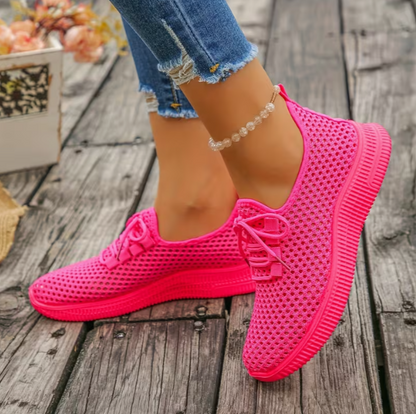 Women's Breathable Mesh Walking Trainers