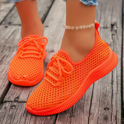 Women's Breathable Mesh Walking Trainers