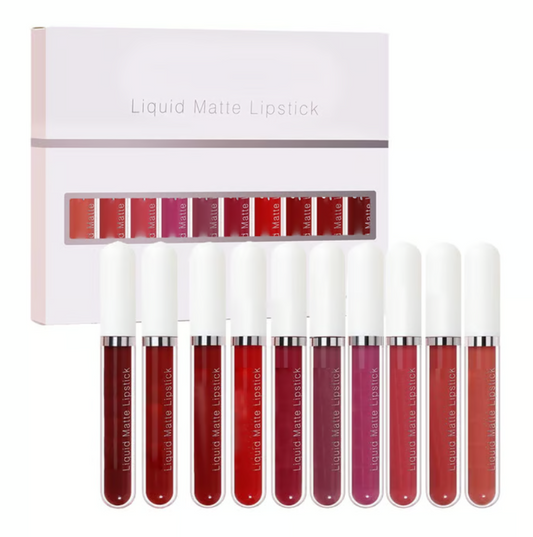 10-Piece Matte Liquid Lipstick Set