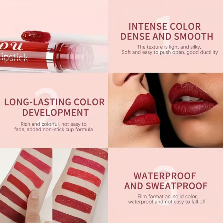 10-Piece Matte Liquid Lipstick Set
