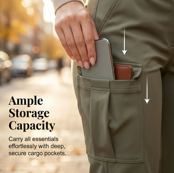 Women’s Utility Pocket Jogger Cargo Pants