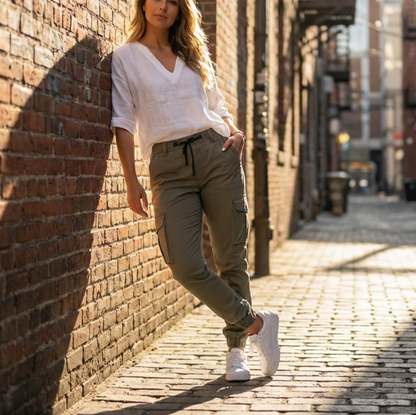 Women’s Utility Pocket Jogger Cargo Pants