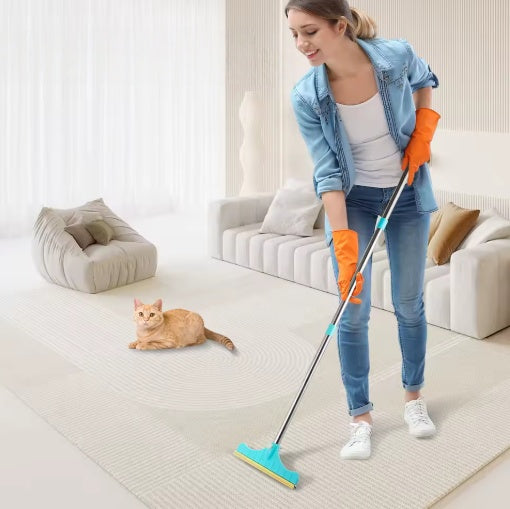 Pet Hair Removal Broom & Floor Brush