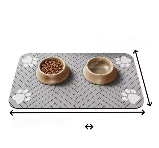 Pet Feeding Absorbent Waterproof Mat