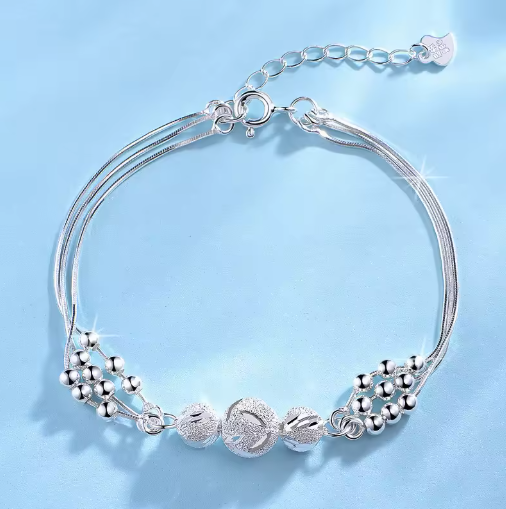 Women’s Moonlight Opal Crystal Charm Bracelet