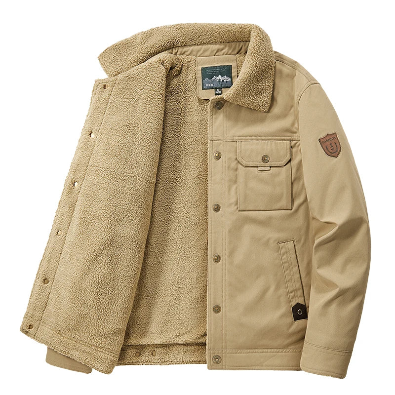 Casual Fleece Thermal Jacket For Men