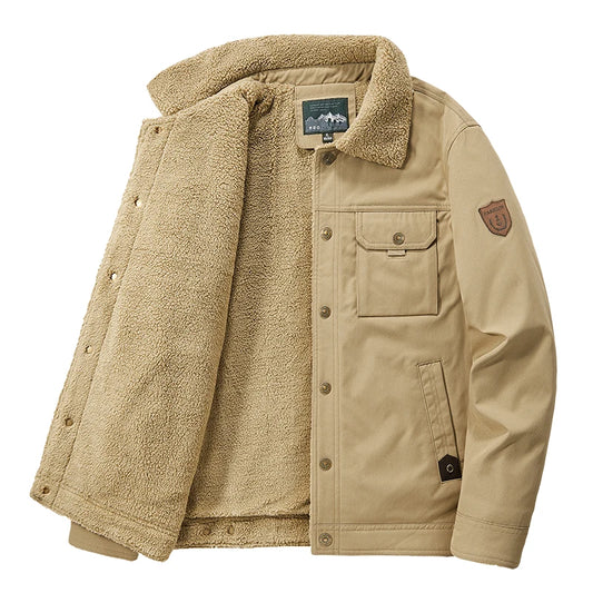 Casual Fleece Thermal Jacket For Men