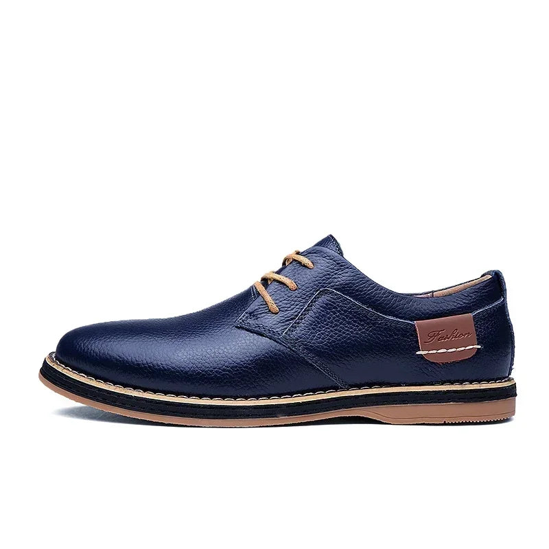 Men Oxfords Genuine Leather Dress Shoe