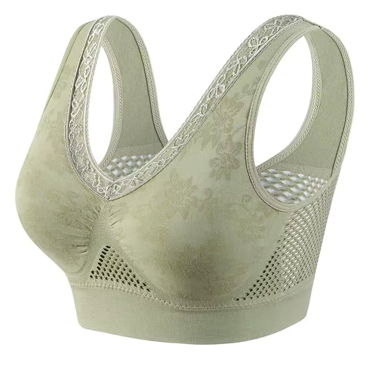 Breathable Wire-Free Comfort Bra