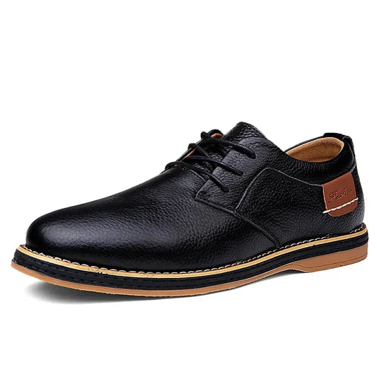 Men Oxfords Genuine Leather Dress Shoe