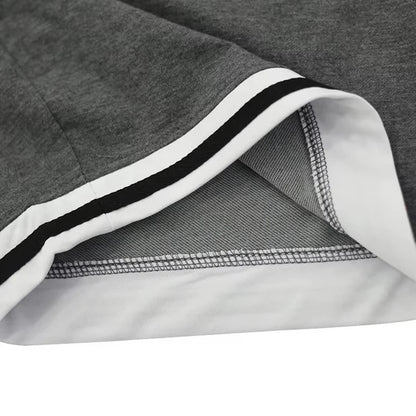 Men’s Contrast-Trim T-Shirt and Shorts Set