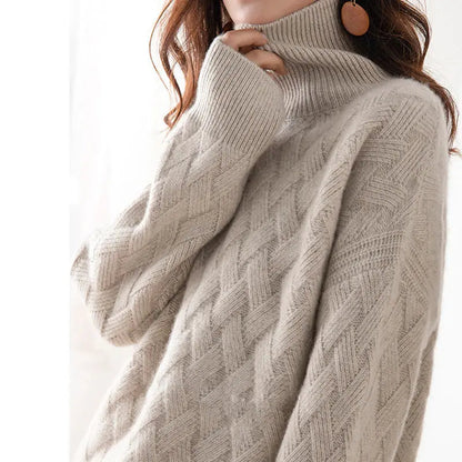 Chic Winter Cashmere-Like Sweater