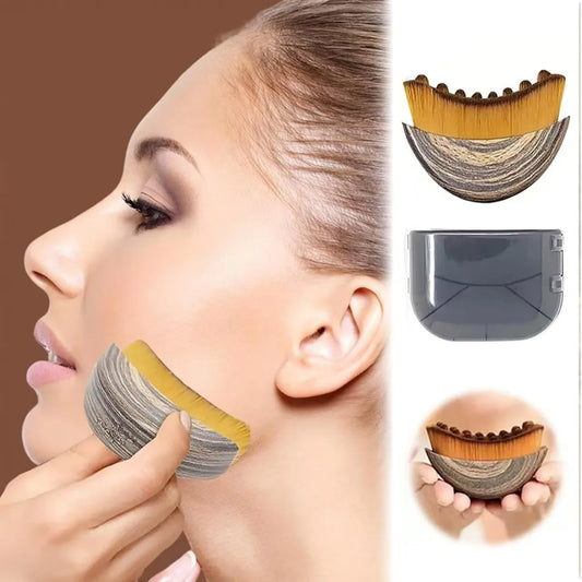 Ergonomic Face Sculpting Massage Brush