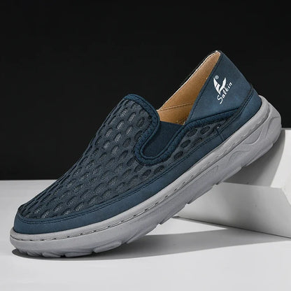 Men's Air Mesh Slip On Trainers