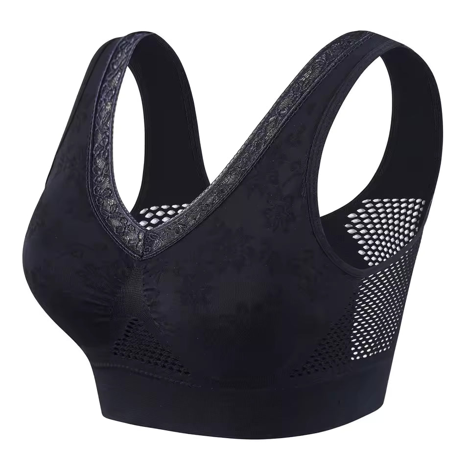 Breathable Wire-Free Comfort Bra