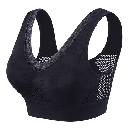 Breathable Wire-Free Comfort Bra