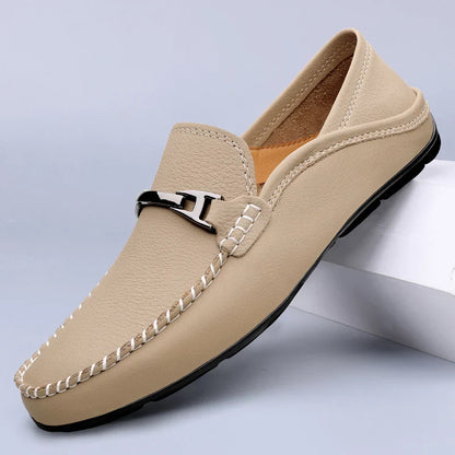 Premium Leather-Look Loafers