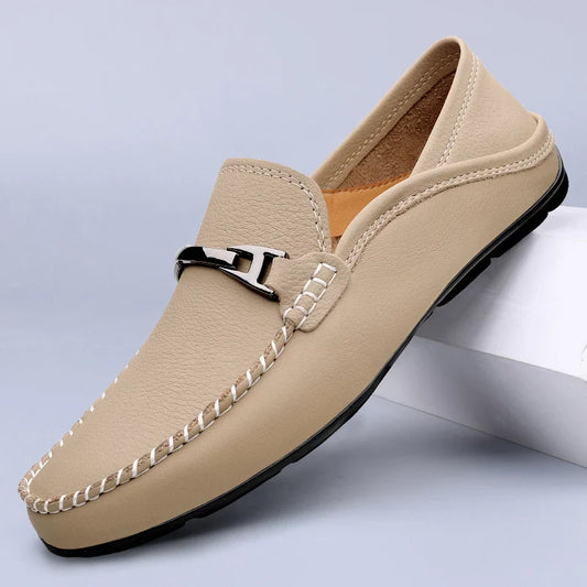 Premium Leather-Look Loafers