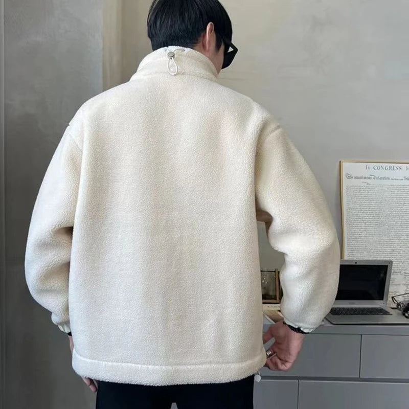 Men’s Ultra-Soft Faux Fleece Winter Jacket