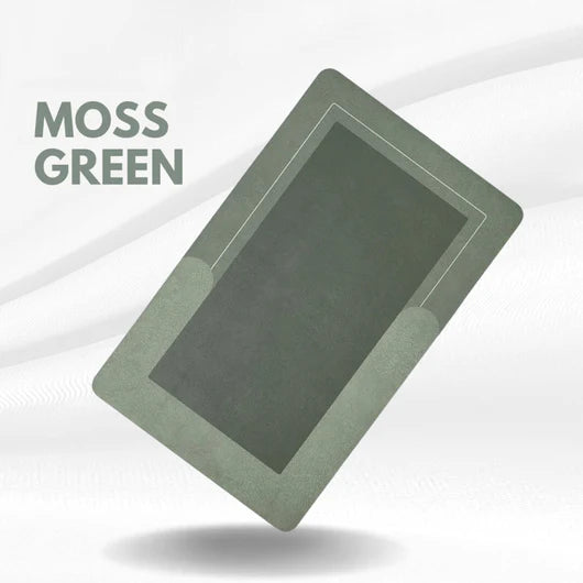 Quick Dry Non Slip Absorbent Square Bath Mat