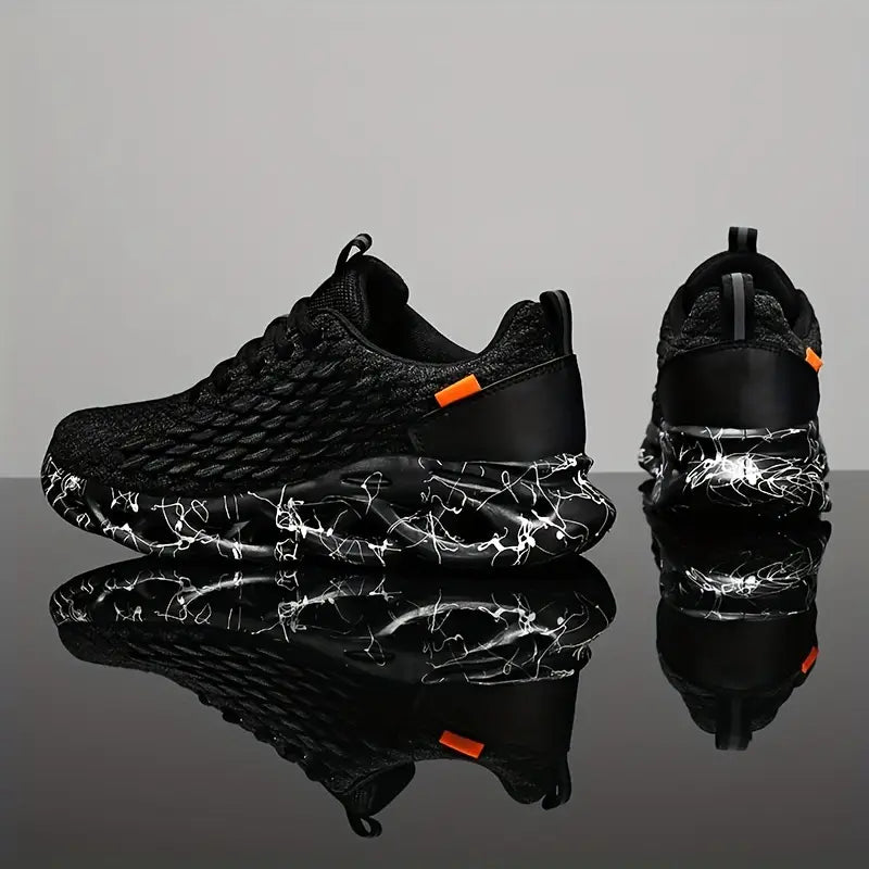 Men's All-Season Run Sneakers - Durable, Non-Slip & Breathable