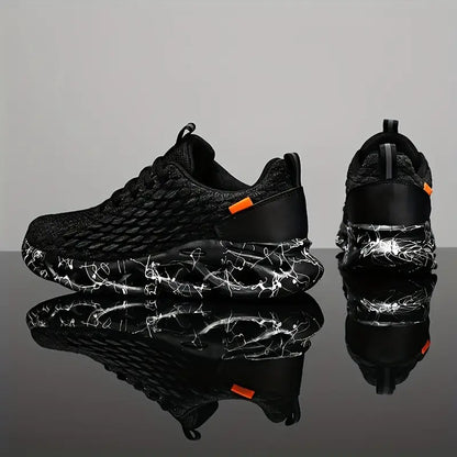 Men's All-Season Run Sneakers - Durable, Non-Slip & Breathable