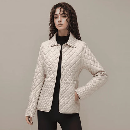 Women’s Lightweight Quilted Jacket with Cotton Lining