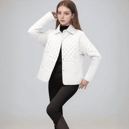 Women’s Lightweight Quilted Jacket with Cotton Lining