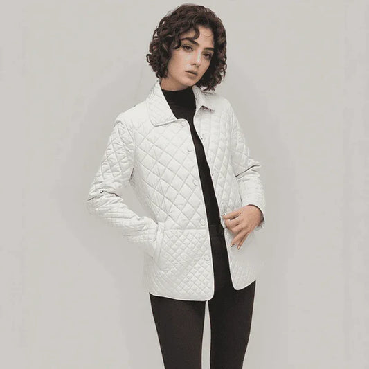 Women’s Lightweight Quilted Jacket with Cotton Lining