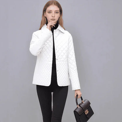 Women’s Lightweight Quilted Jacket with Cotton Lining