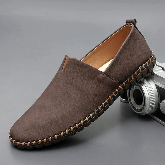 New Leather-Look Loafers
