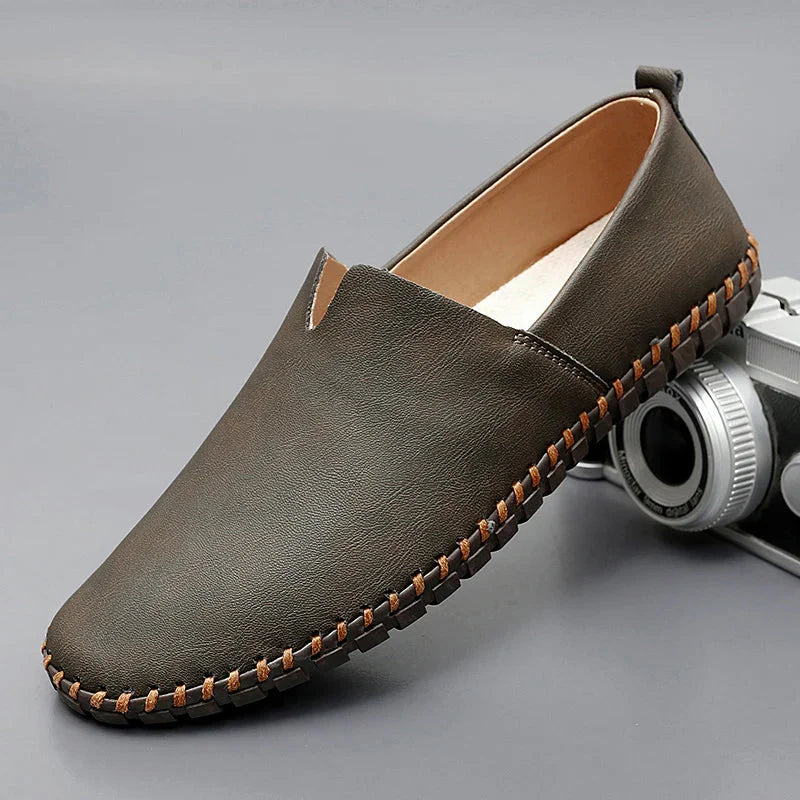 New Leather-Look Loafers