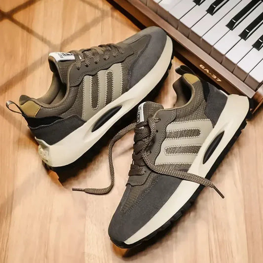 Men's Olive Trail Style Trainers