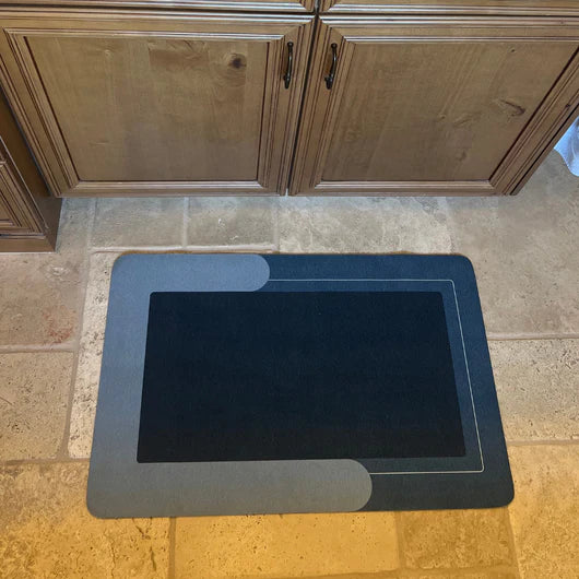 Quick Dry Non Slip Absorbent Square Bath Mat