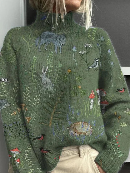 Women’s Elegant Warm Turtleneck Sweater
