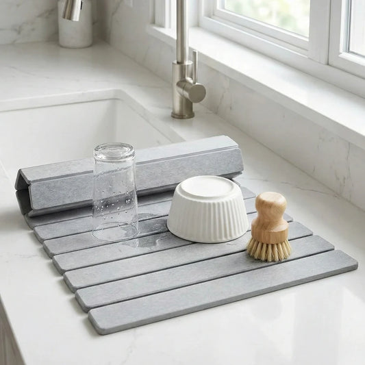 Foldable Fast-Dry Diatomite Stone Mat