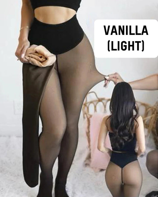 Women’s One-Seam High-Waist Fleece-Lined Shaping Leggings